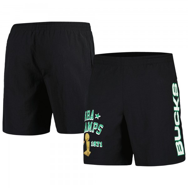 Шорты Milwaukee Bucks Mitchell & Ness Heritage - Black