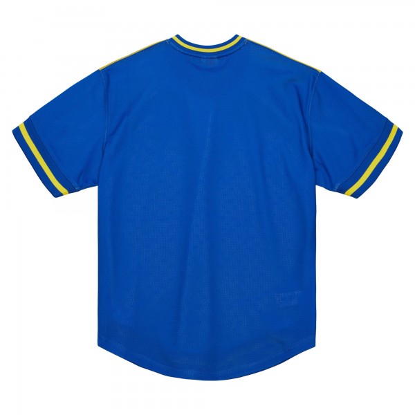 Футболка Golden State Warriors Mitchell & Ness Jumbotron 3.0 Mesh - Gold