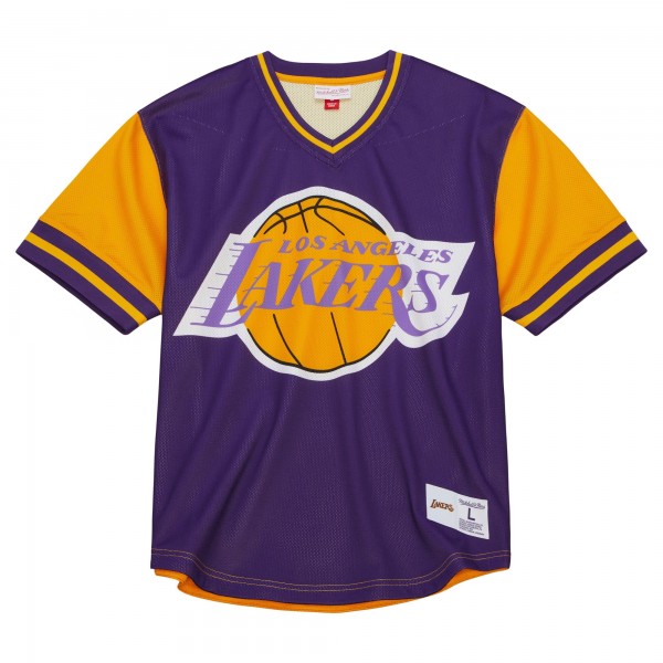 Футболка Los Angeles Lakers Mitchell & Ness Jumbotron 3.0 Mesh - Purple