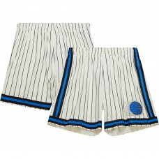 Orlando Magic Mitchell & Ness Cream Chainstitched Swingman Shorts