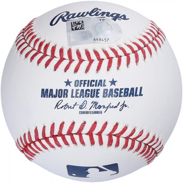 Dustin May Los Angeles Dodgers Autographed Fanatics Authentic Baseball with MLB Debut 8-2-19 Inscription