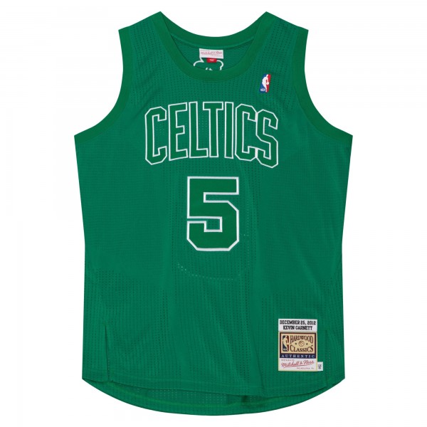 Игровая форма  Kevin Garnett Boston Celtics Mitchell & Ness 2012 Authentic Player - Kelly Green
