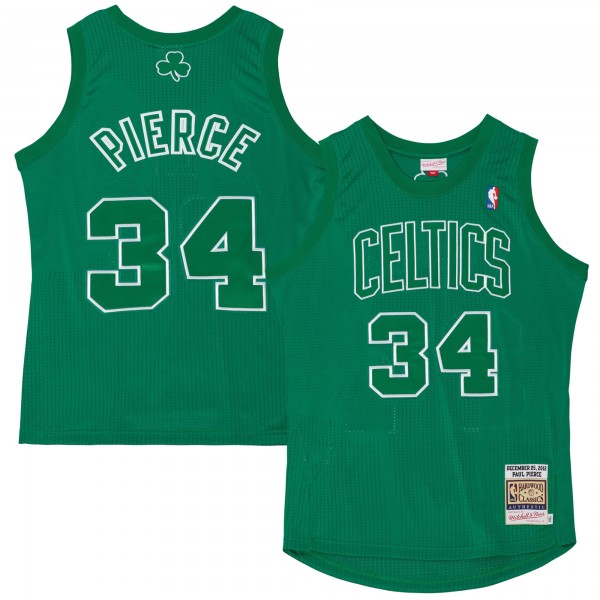 Paul Pierce Boston Celtics Mitchell & Ness 2012 Authentic Player Jersey - Kelly Green