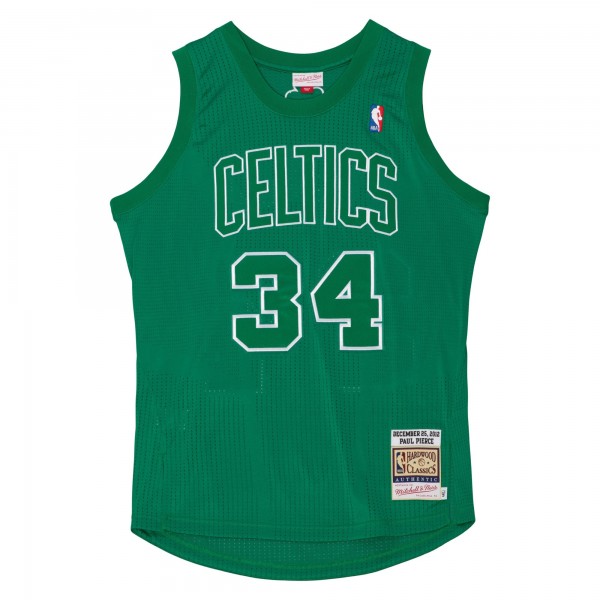 Paul Pierce Boston Celtics Mitchell & Ness 2012 Authentic Player Jersey - Kelly Green