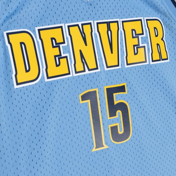 Джерси Denver Nuggets Nikola Jokic Mitchell & Ness Light Blue 2016/17 Swingman