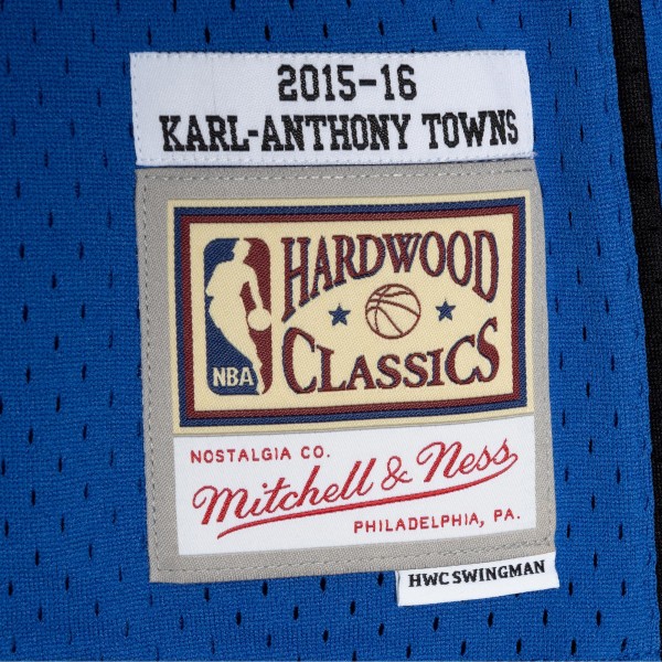 Игровая форма  Karl-Anthony Towns Minnesota Timberwolves Mitchell & Ness 2015/16 Swingman - Blue