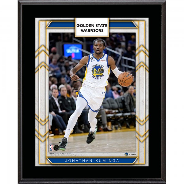 Jonathan Kuminga Golden State Warriors Fanatics Authentic 10.5 x 13 Sublimated Player Plaque