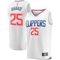 Игровая форма  Moussa Diabaté LA Clippers Fast Break Player - Association Edition - White
