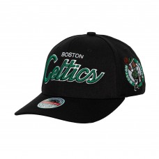 Бейсболка Boston Celtics Mitchell & Ness MVP Team Script 2.0 - Black