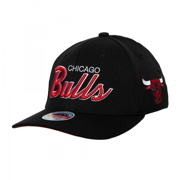 Бейсболка Chicago Bulls Mitchell & Ness MVP Team Script 2.0 - Black