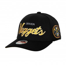 Бейсболка Denver Nuggets Mitchell & Ness MVP Team Script 2.0 - Black