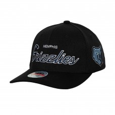 Memphis Grizzlies Mitchell & Ness MVP Team Script 2.0 Stretch-Snapback Hat - Black