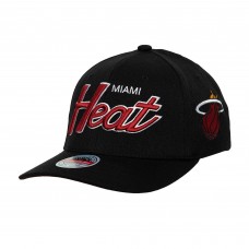Бейсболка Miami Heat Mitchell & Ness MVP Team Script 2.0 - Black