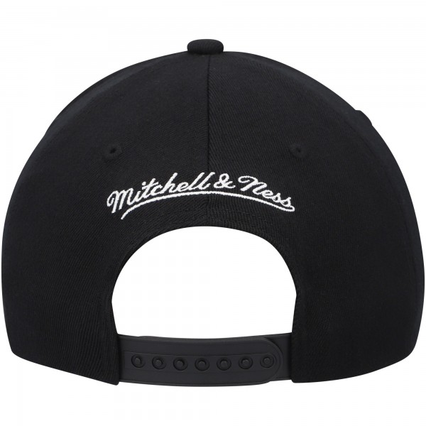 Бейсболка New Orleans Pelicans Mitchell & Ness Black MVP Team Script 2.0 Stretch