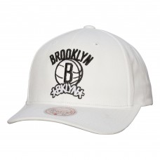 Бейсболка Brooklyn Nets Mitchell & Ness Hardwood Classics All In Retro - White