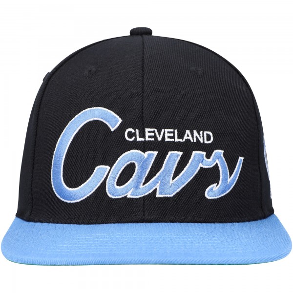 Бейсболка Cleveland Cavaliers Mitchell & Ness Hardwood Classics MVP Team Script 2.0 - Black