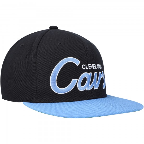 Бейсболка Cleveland Cavaliers Mitchell & Ness Hardwood Classics MVP Team Script 2.0 - Black