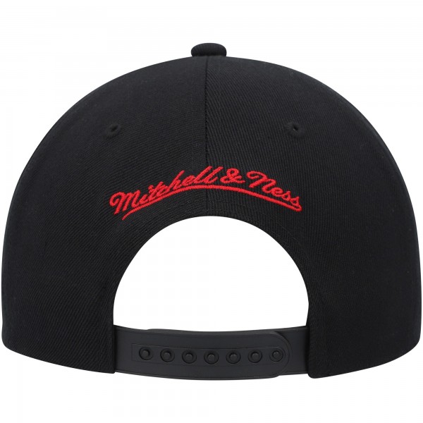 Бейсболка Miami Heat Mitchell & Ness Hardwood Classics MVP Team Script 2.0 - Black