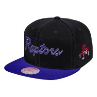 Бейсболка Toronto Raptors Mitchell & Ness Hardwood Classics MVP Team Script 2.0 - Black