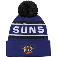 Шапка с помпоном Phoenix Suns Youth Backboard Jacquard Cuffed Knit - Purple