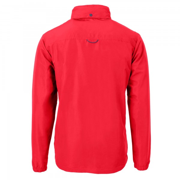 Кофта на молнии New York Yankees Cutter & Buck Americana Logo Charter Eco Knit Recycled - Red
