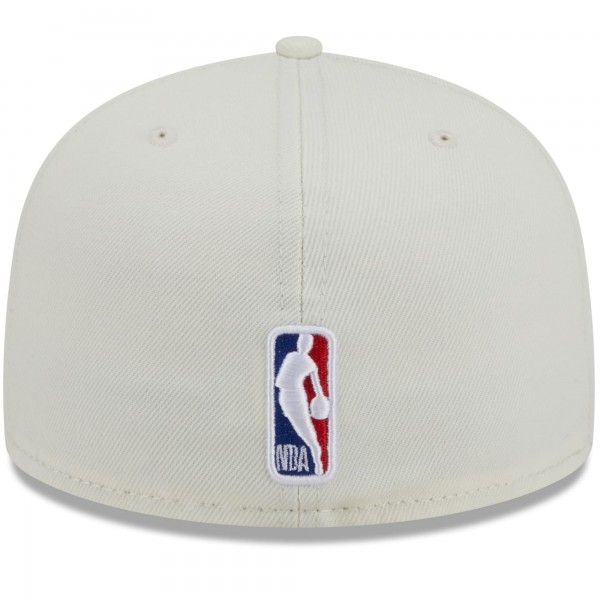 Бейсболка Chicago Bulls New Era x Staple NBA x Staple Two-Tone 59FIFTY - Cream/Black