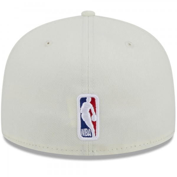 Бейсболка Los Angeles Lakers New Era x Staple NBA x Staple Two-Tone 59FIFTY - Cream/Purple