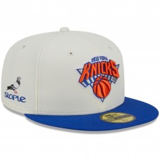 Бейсболка New York Knicks New Era x Staple NBA x Staple Two-Tone 59FIFTY - Cream/Blue