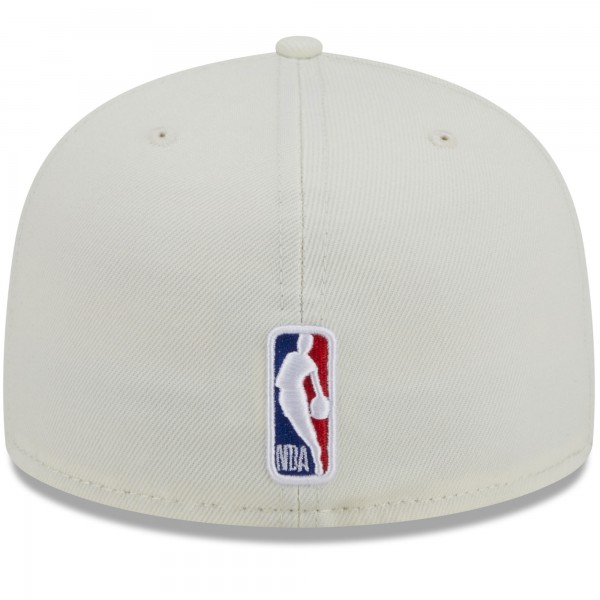 Бейсболка Philadelphia 76ers New Era x Staple NBA x Staple Two-Tone 59FIFTY - Cream/Royal