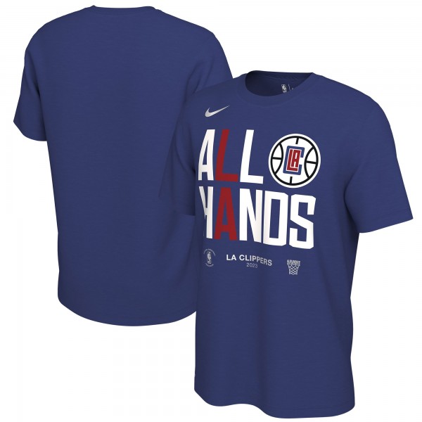 Футболка LA Clippers Nike 2023 NBA Playoffs Mantra - Royal