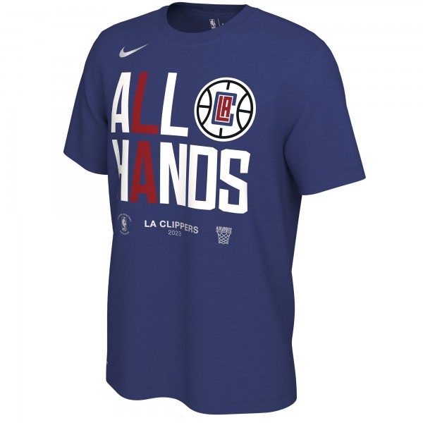 Футболка LA Clippers Nike 2023 NBA Playoffs Mantra - Royal