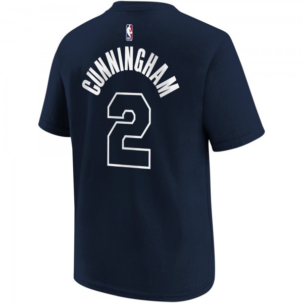 Футболка Cade Cunningham Detroit Pistons Jordan Brand Youth Name & Number Statement - Navy