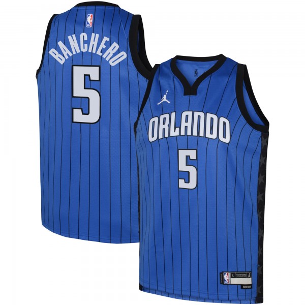 Игровая форма  Paolo Banchero Orlando Magic Jordan Brand Youth Swingman - Statement - Royal