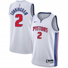 Игровая форма  Cade Cunningham Detroit Pistons Nike Youth Swingman - Association Edition - White