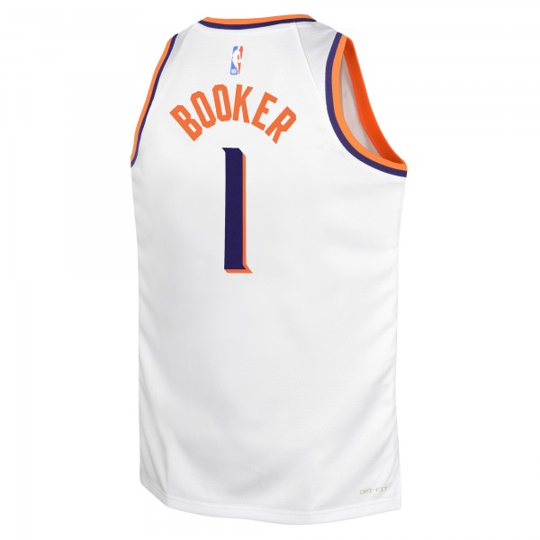 Игровая форма  Devin Booker Phoenix Suns Nike Youth Swingman - Association Edition - White