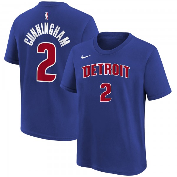 Футболка Cade Cunningham Detroit Pistons Youth Icon - Blue