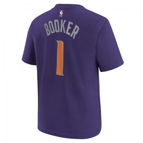 Футболка Devin Booker Phoenix Suns Youth Icon - Purple