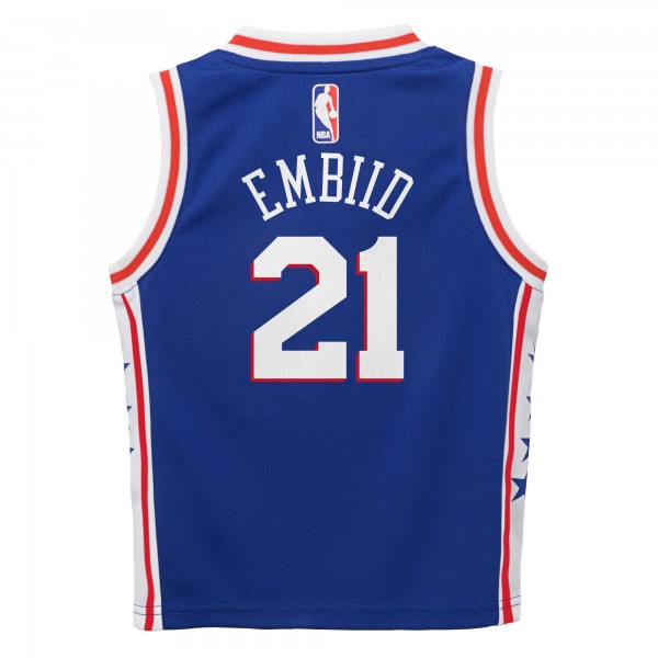 Джерси Preschool Philadelphia 76ers Joel Embiid Nike Royal Swingman Player - Icon Edition