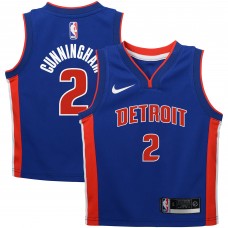 Малышам Detroit Pistons Cade Cunningham Nike Blue Swingman Player Jersey - Icon Edition