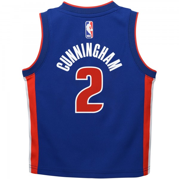 Малышам Detroit Pistons Cade Cunningham Nike Blue Swingman Player Jersey - Icon Edition