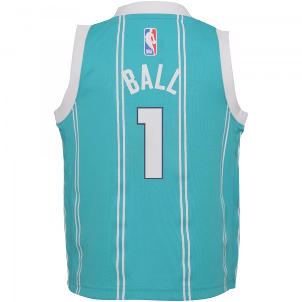 Toddler Charlotte Hornets LaMelo Ball Jordan Brand Teal Swingman Player Jersey - Icon Edition
