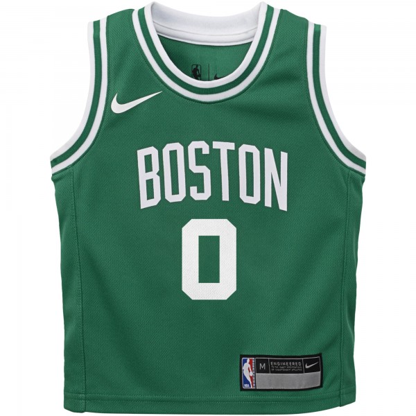 Toddler Boston Celtics Jayson Tatum Nike Green Swingman Player Jersey - Icon Edition
