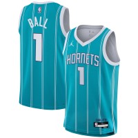 Игровая форма  LaMelo Ball Charlotte Hornets Nike Youth Swingman - Icon Edition - Teal