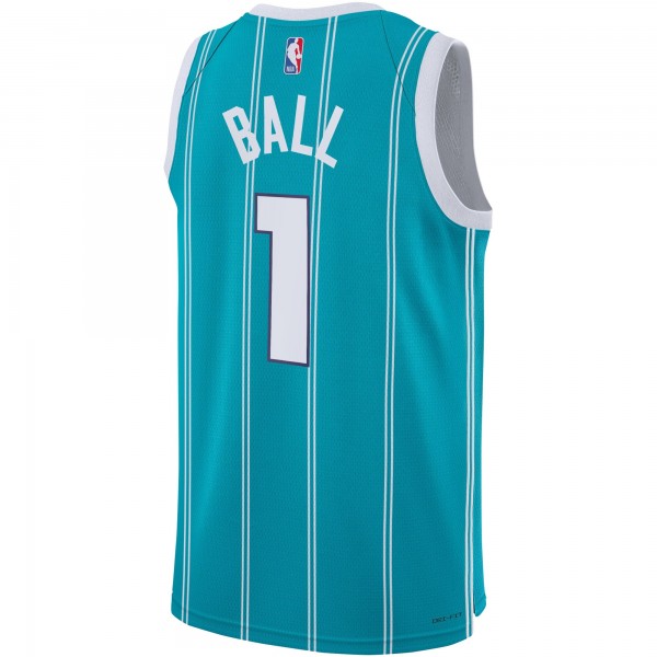 Игровая форма  LaMelo Ball Charlotte Hornets Nike Youth Swingman - Icon Edition - Teal