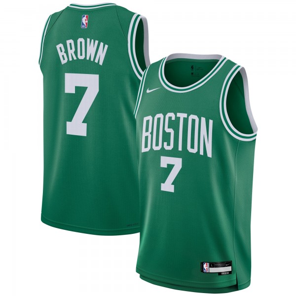 Игровая форма Jaylen Brown Boston Celtics Nike Youth Swingman - Icon Edition - Kelly Green