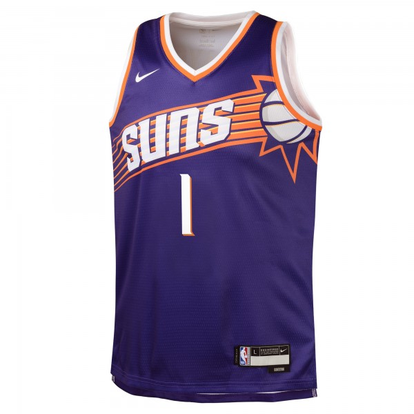 Игровая форма  Devin Booker Phoenix Suns Nike Youth Swingman - Icon Edition - Purple