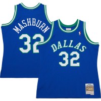 Игровая форма  Jamal Mashburn Dallas Mavericks Mitchell & Ness 2001/02 Hardwood Classics Swingman - Royal