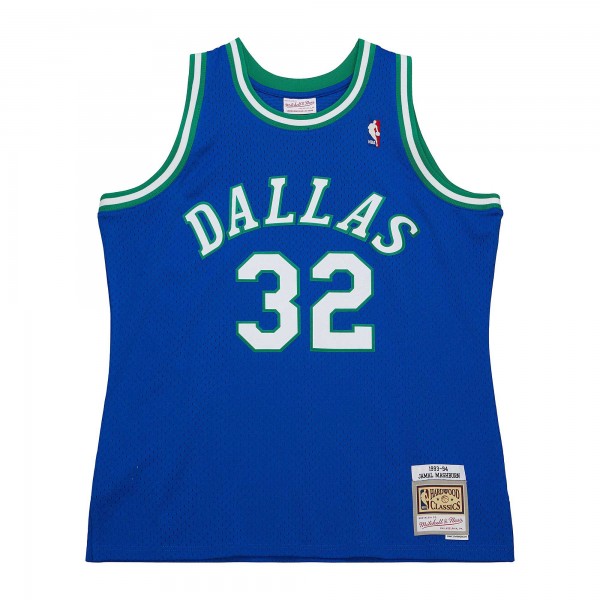 Игровая форма  Jamal Mashburn Dallas Mavericks Mitchell & Ness 2001/02 Hardwood Classics Swingman - Royal