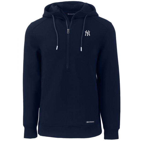 Толстовка New York Yankees Cutter & Buck Roam Eco Half-Zip Recycled - Navy
