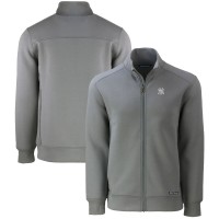 Кофта на молнии New York Yankees Cutter & Buck Roam Eco Recycled - Gray